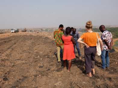 Anna Stallmann in Ghana