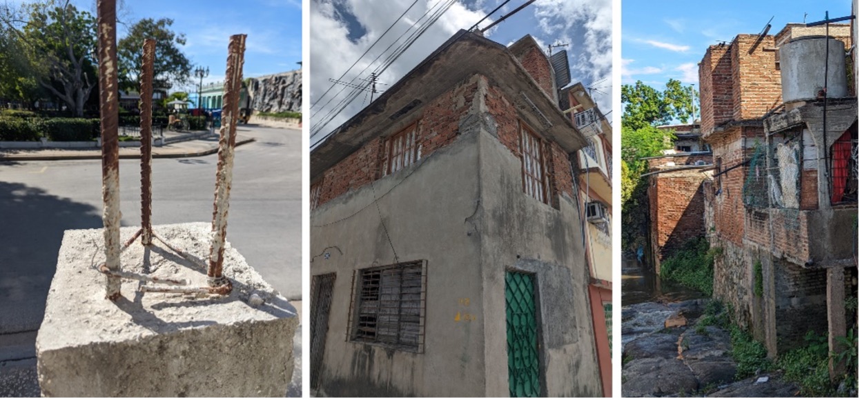 Seismically unsafe construction in Cuba