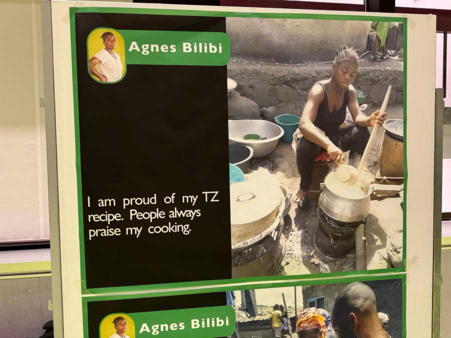 Poster showing the work of a chopbar wage worker.