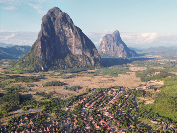 Phenog Settlement in Laos